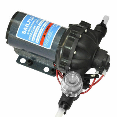 12V 20Lpm High Pressure Self Priming Water Pump Caravan Camping Tool Farm Boat