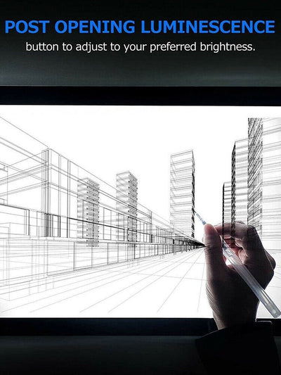 A4 LED Drawing Tracing Table Display Light Box Pad Artist Stencil Board Tattoo