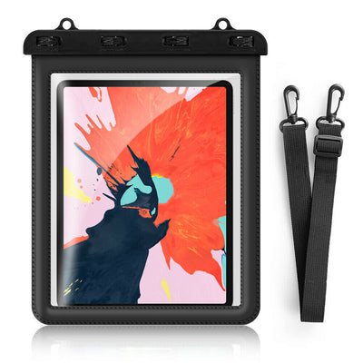 Watertight Sealed Underwater Dry Bag w/ Lanyard for iPad Air 4th 2020 / 3rd 2019