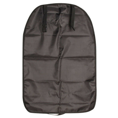 2PCS Car Back Seat Protectors Covers Two Storages Pockets Kids Kick Mat Care