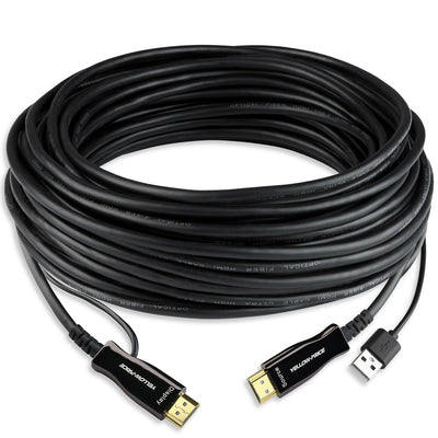 REAL 8K Optic Fiber HDMI 2.1 Cable-UHD HDR 8K@120Hz, eARC, Dolby Vision, HDCP2.2