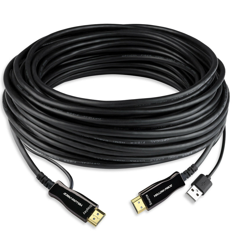 REAL 8K Optic Fiber HDMI 2.1 Cable-UHD HDR 8K@120Hz, eARC, Dolby Vision, HDCP2.2