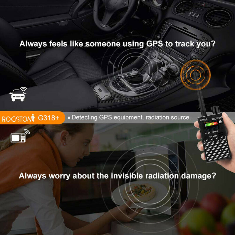 [2020 Latest Upgrade] Anti-Spy Wireless RF Signal Detector for Hidden Camera