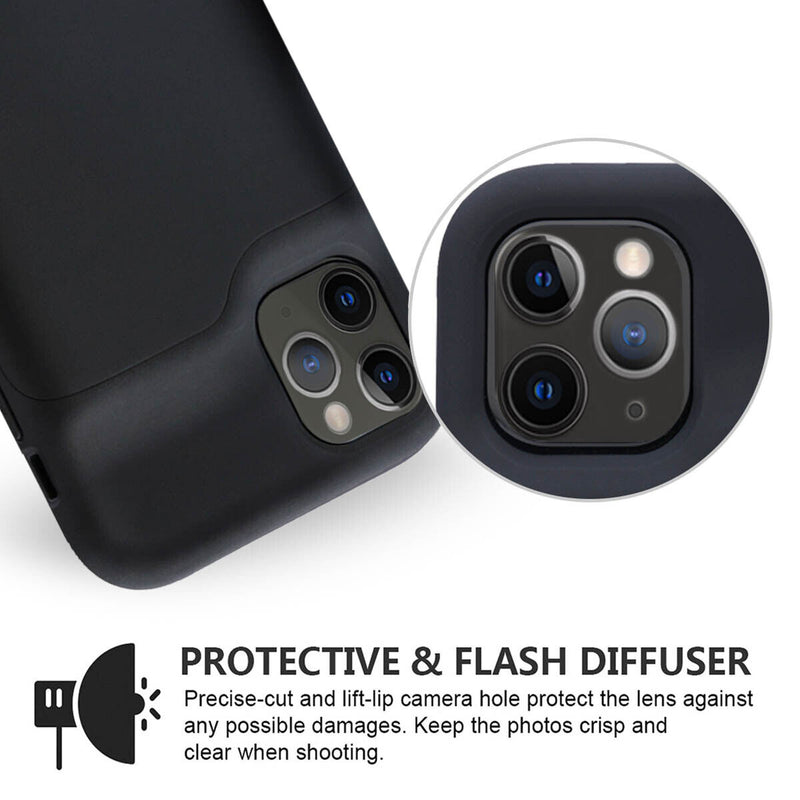 6500mAh Portable Protective Battery Case for Apple iPhone 12 / 12 Pro 6.1" 2020