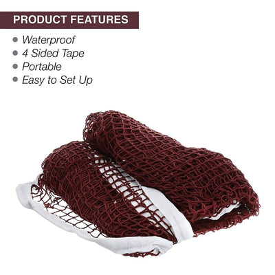 Portable Badminton Replacement Cotton Sports Mesh Net For Training Easy SetupCA