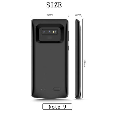Rechargeable 5000mAh Extended Battery Portable Charging Case Cover For Samsung