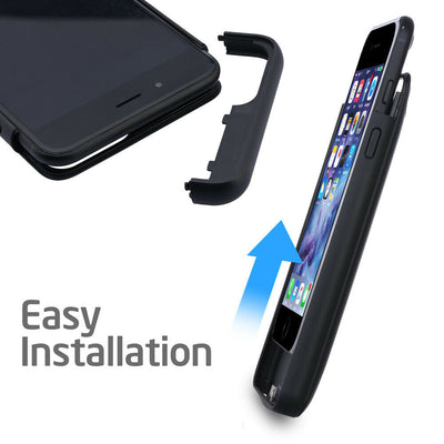 Apple iPhone 6/6s/7/8 (4.7") Rechargeable Extended Battery Case - High Capacity
