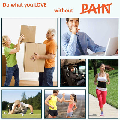 Adjustable Back Braces for Lower Back Pain Relief for Gym,Posture,Lifting,Work
