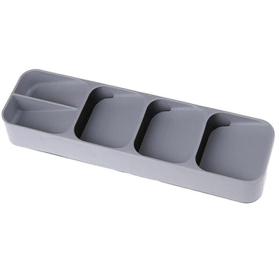 Cutlery Organizer Spoon Tray Insert Utensil Divider Kitchen Drawer Compact Box