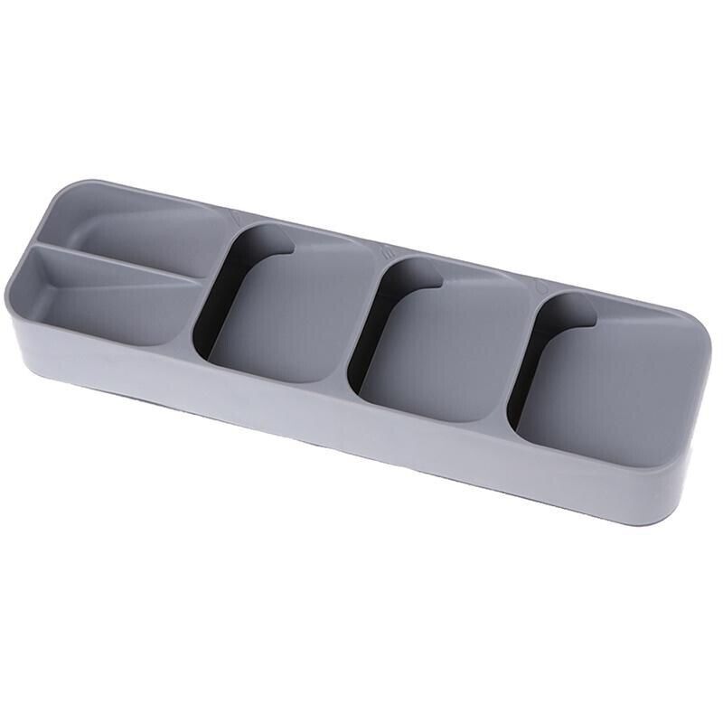 Cutlery Organizer Spoon Tray Insert Utensil Divider Kitchen Drawer Compact Box