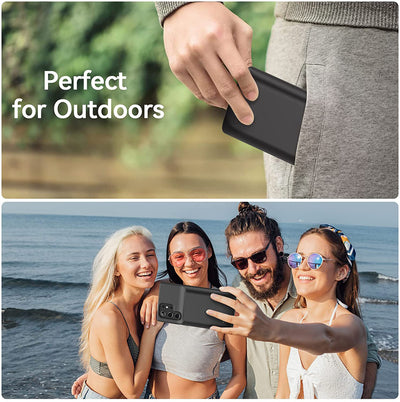 4800mAh Extended Battery Charger Protective Case for Galaxy S22 Ultra 5G 6.8inch