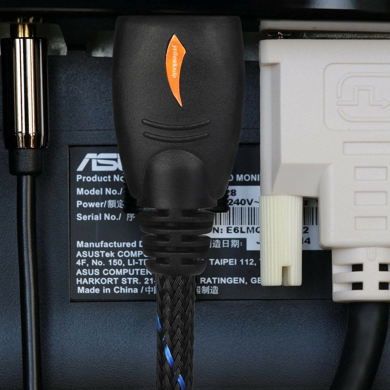 1080P HDMI Cable v1.4 High Speed 3D 30ft Long Wire Cord Braided With Ethernet CA