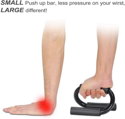 1 PAIR Push Up Bars Press Handles Fitness Train Gym Muscle Exercise Pushup Stand