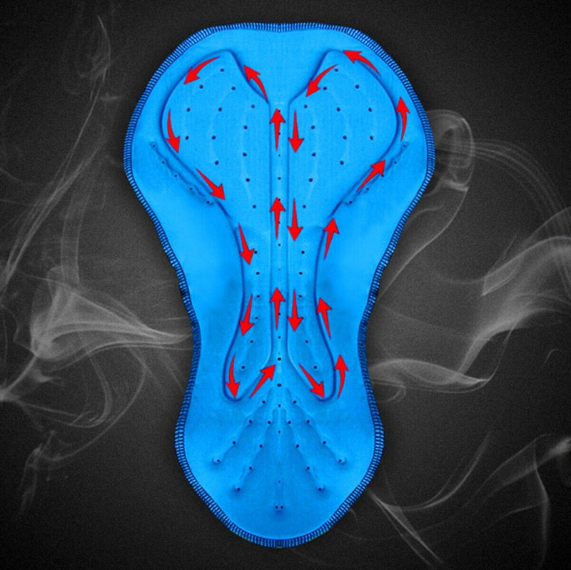 1/4-Pairs Cycling Shorts Pro 3D Gel Padded Men&