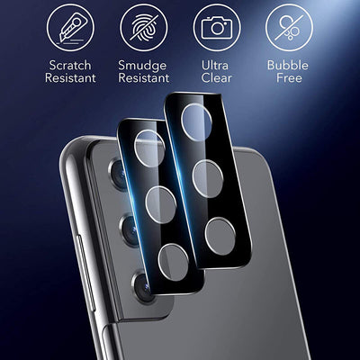 Battery Case + 2x Screen Protector + 2x Lens Protector for Galaxy S21 S21+ S21U