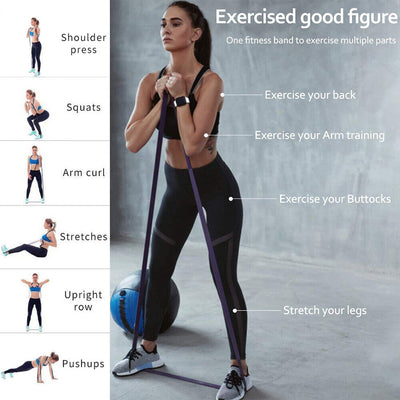 Pull up Resistance and Assist Bands for Body Fitness Training,Chin Ups, Stretch