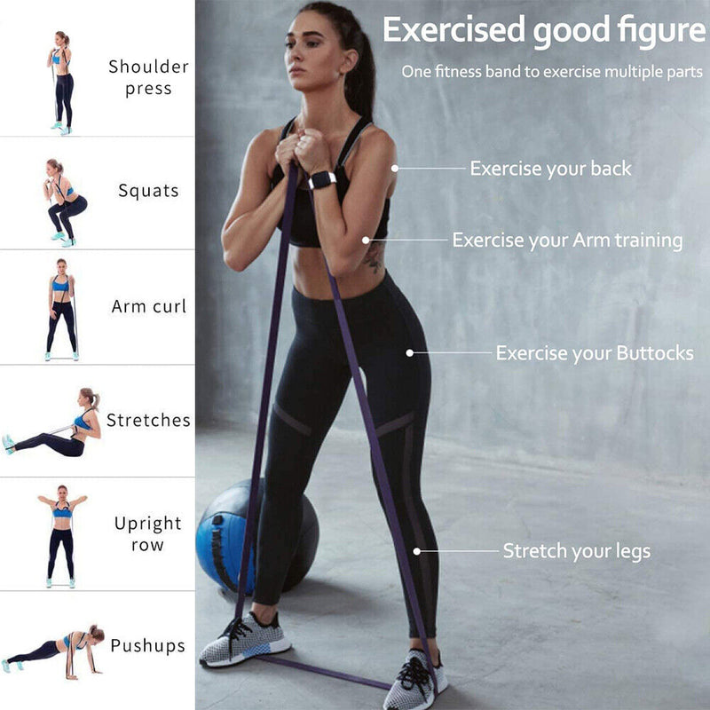 Pull up Resistance and Assist Bands for Body Fitness Training,Chin Ups, Stretch