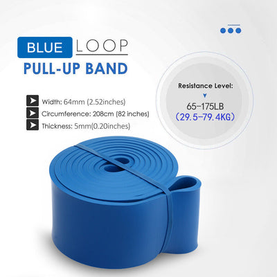 Premium Latex Durable Resistance Band Pull Up Assist Band for Powerlifting&Yoga