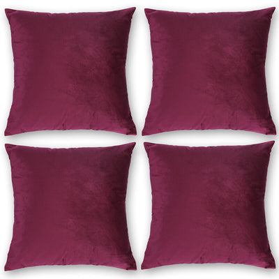 Luxury Home Decoration Crushed Velvet Cushion Cover for Sofa Couch Bed Chair Car