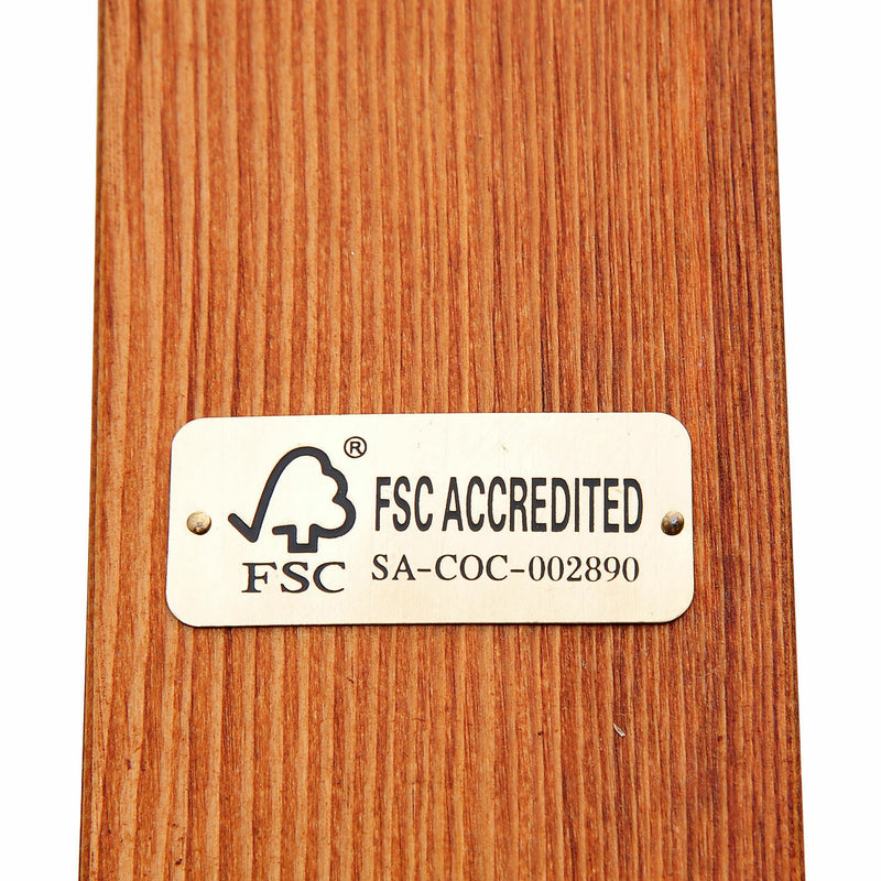 Outsunny Heavy-Duty 3 Seater Hardwood Swing Chair Hammock w/ Canopy Patio Garden