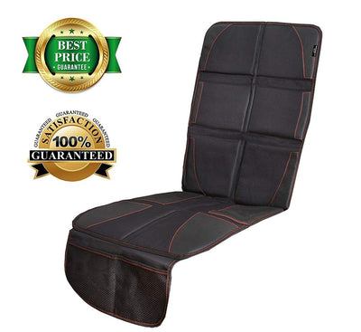 Water & Dirt-proof Car Seat Cover Protector & Car Backseat Organizer Kick Mat
