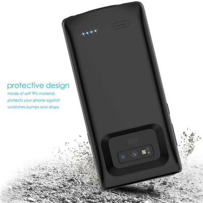 Rechargeable 5000mAh Extended Battery Portable Charging Case Cover For Samsung