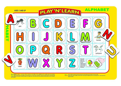 Play �N� Learn - Numbers &amp; Alphabet Education Game &amp; Puzzle For Kids Gift