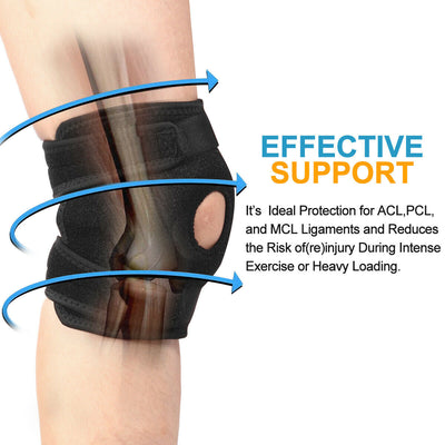 Premium Knee Brace - Great Support for Arthritis, ACL, MCL, Meniscus, Joint Pain