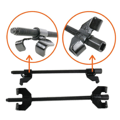 15inch 2pcs Coil Spring Compressor For Struts Shock Absorber Car Garage Tool