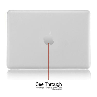 Apple MacBook Pro 15" with Retina A1398 2015 Smooth Matte Hard Case Cover, Black