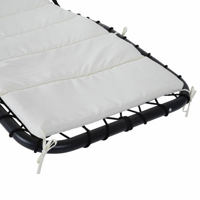 Clearance Sale Outdoor Hanging Chaise Lounge Chair w/ Canopy Air Porch Swing