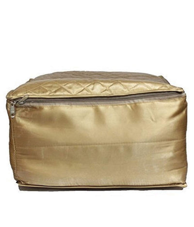 Saree clothes Storage Cover Bag Satin Fabric Flexible For Wardrobe Organizer CA