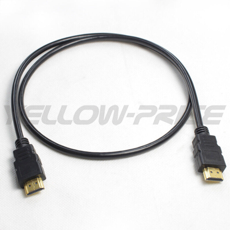 Short and Long HDMI Cable 1080p Ethernet ARC HDTV 1.5 2 3 6 10 15 25 30 50 66 FT