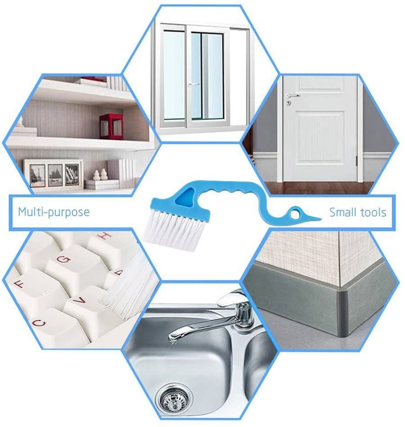 Hand-held Slit Trench Doors Brush Cleaning Gap Brushes Clean Tools For Home