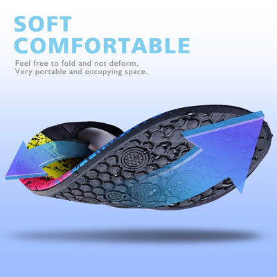 1/2 Pairs Slip-on Quick Dry Water Sports Shoes for Pool Beach Surf Walking Water