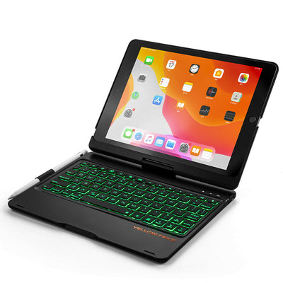Wireless Keyboard Case-7 Color Backlit 360 Rotatable for iPad Pro 12.9" 11" 2020