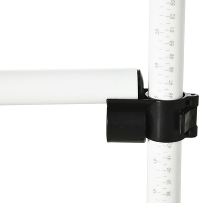 New Canine Agility Set Dog Jumping Training Obstacles Course Free Standing White 712190175450