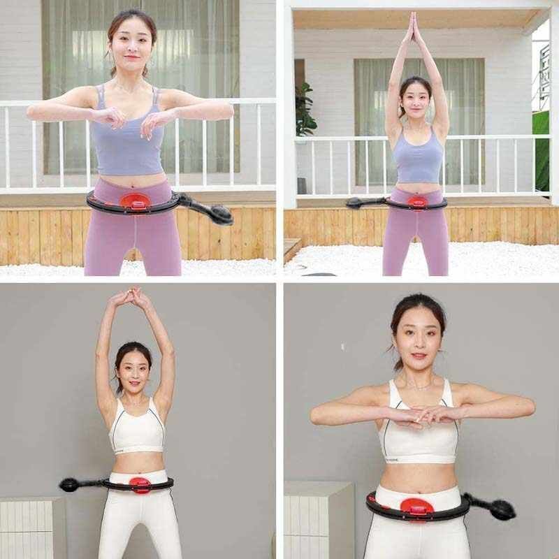 Weighted Hula Hoop Weight Loss  Adult Smart Hoola Thin Waist Detachable Fitness