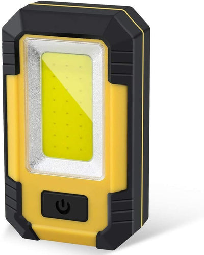 Portable Rechargeable USB COB LED Work Light Flod Flashlight Magnetic Torch Lamp