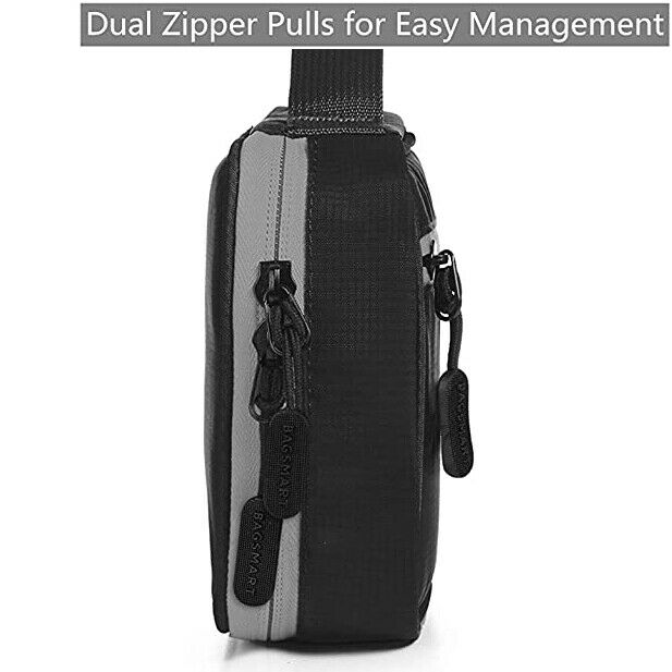 Double Layer Electronic Accessories Organizer for Cables, USB Flash Drive, Plug