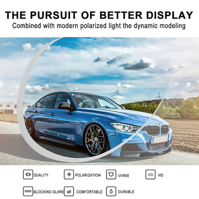 HD Polarized Sunglasses for Men Women UV Protection Lightweight Driving Fishing