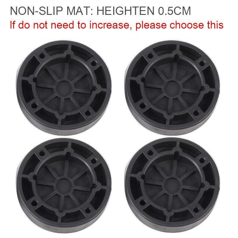 4PCS Anti Vibration Feet Pad Mats Washing Machine Non Slip Shock Proof LaundryCA
