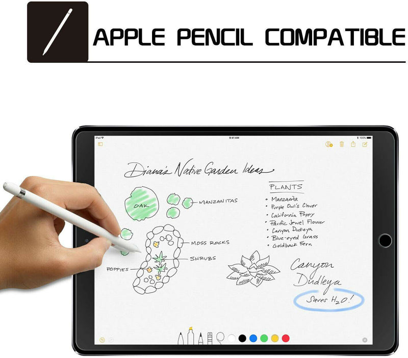 FOR 2021 iPad Pro 12.9" 5th M1 [Anti Scratch] HD 9H Tempered Glass Guard, 2-Pack