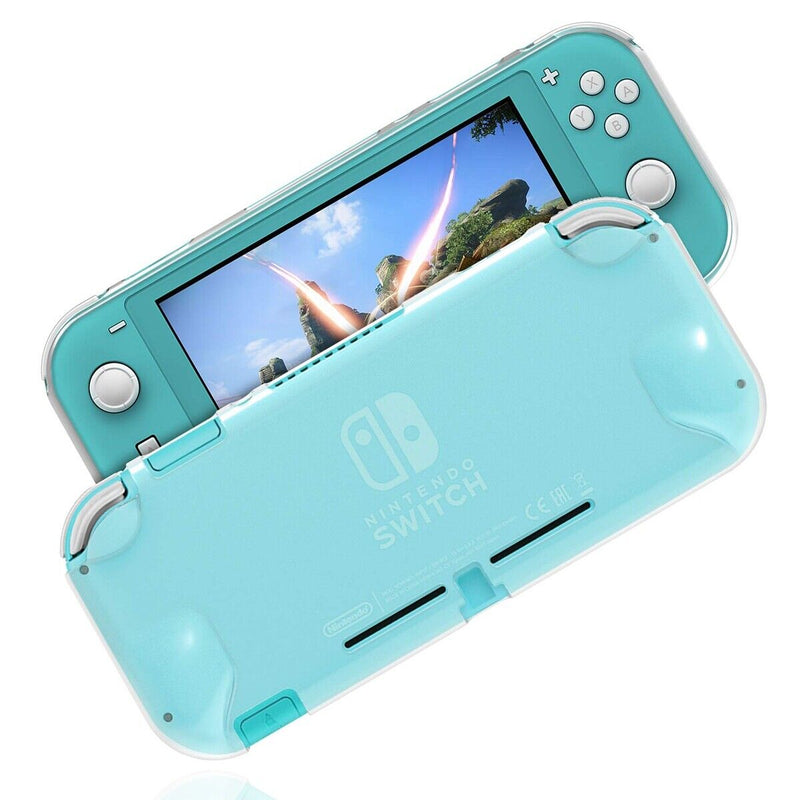 Nintendo Switch Lite Accessories-TPU Case Cover＆Tempered Glass Screen Protectors