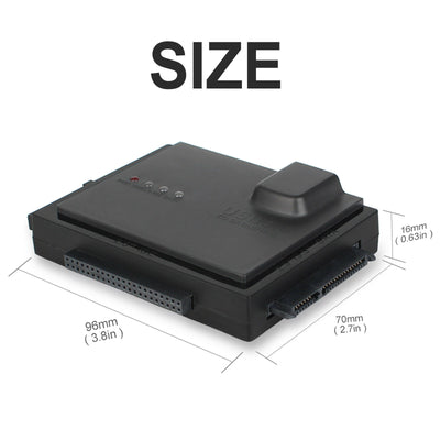 USB 3.0 2.5" & 3.5" SATA IDE HDD SSD Hard Drive External Enclosure Box 6TB