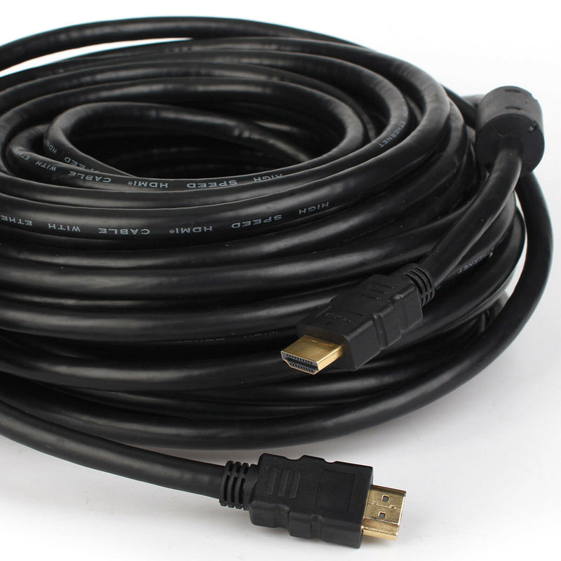 Short and Long HDMI Cable 1080p Ethernet ARC HDTV 1.5 2 3 6 10 15 25 30 50 66 FT