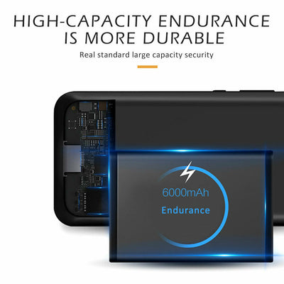 For Samsung Galaxy S20/Plus/Ultra Black Battery Charging Case Cover Power Bank