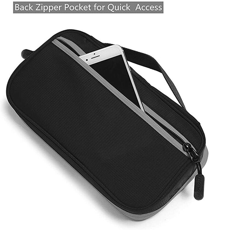 Double Layer Electronic Accessories Organizer for Cables, USB Flash Drive, Plug