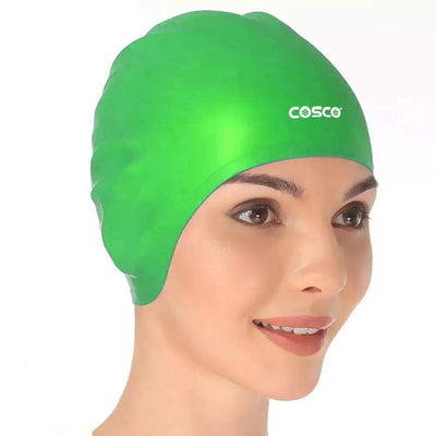 Silicone Bathing Swimming Cap Flexible Lightweight Hat For Keep Hair DryCA