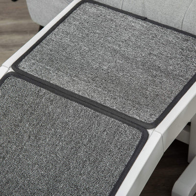 Small Pet Ramp for Dogs and Cats with Easy Top Platform, Indoor Puppy Ramp